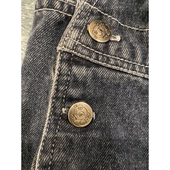 Vintage Finding Nemo Overalls Shortalls Size 5T Fish - Picture 6 of 6